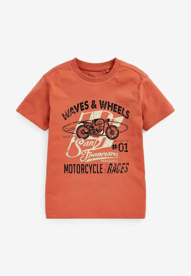 Next T-Shirt Print - Brown,white | Kinder 2 Next T-Shirt Print - Brown,white | Kinder – Bild 2