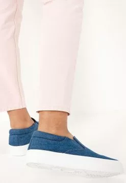 Next Damen Sneaker Low - Blue Denim