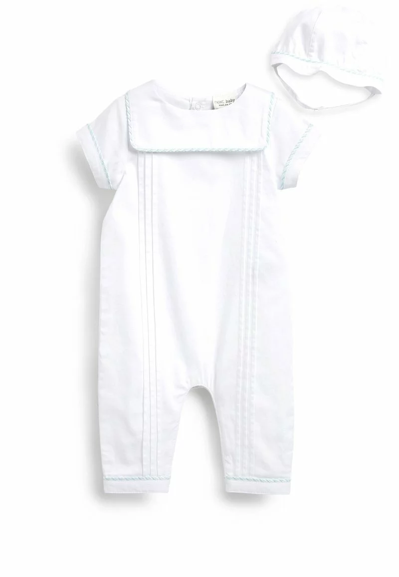 Next Kinder 2 PIECE - Jumpsuit - White 1 Next Kinder 2 PIECE - Jumpsuit - White