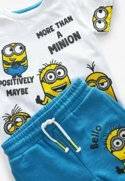 Next Kinder MINIONS SET 2 In 1 - Shorts - White Blue -Next Großes Kaufhaus a9cc9fb2bd374f2792f7b5b5531998c9