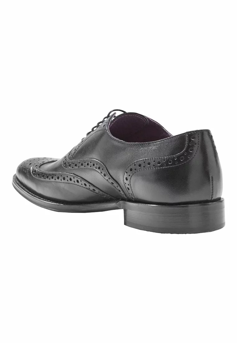 Next Herren SIGNATURE WING CAP BROGUE - Business-Schnürer - Black 3 Next Herren SIGNATURE WING CAP BROGUE - Business-Schnürer - Black – Bild 3