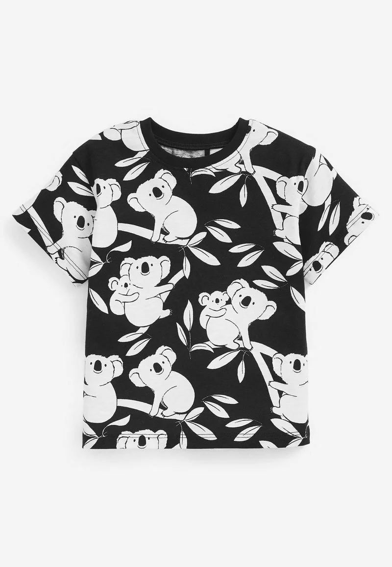 Next Kinder 5 PACK - T-Shirt Print - Black 2 Next Kinder 5 PACK - T-Shirt Print - Black – Bild 2