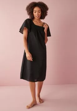 Next Damen Nachthemd - Black