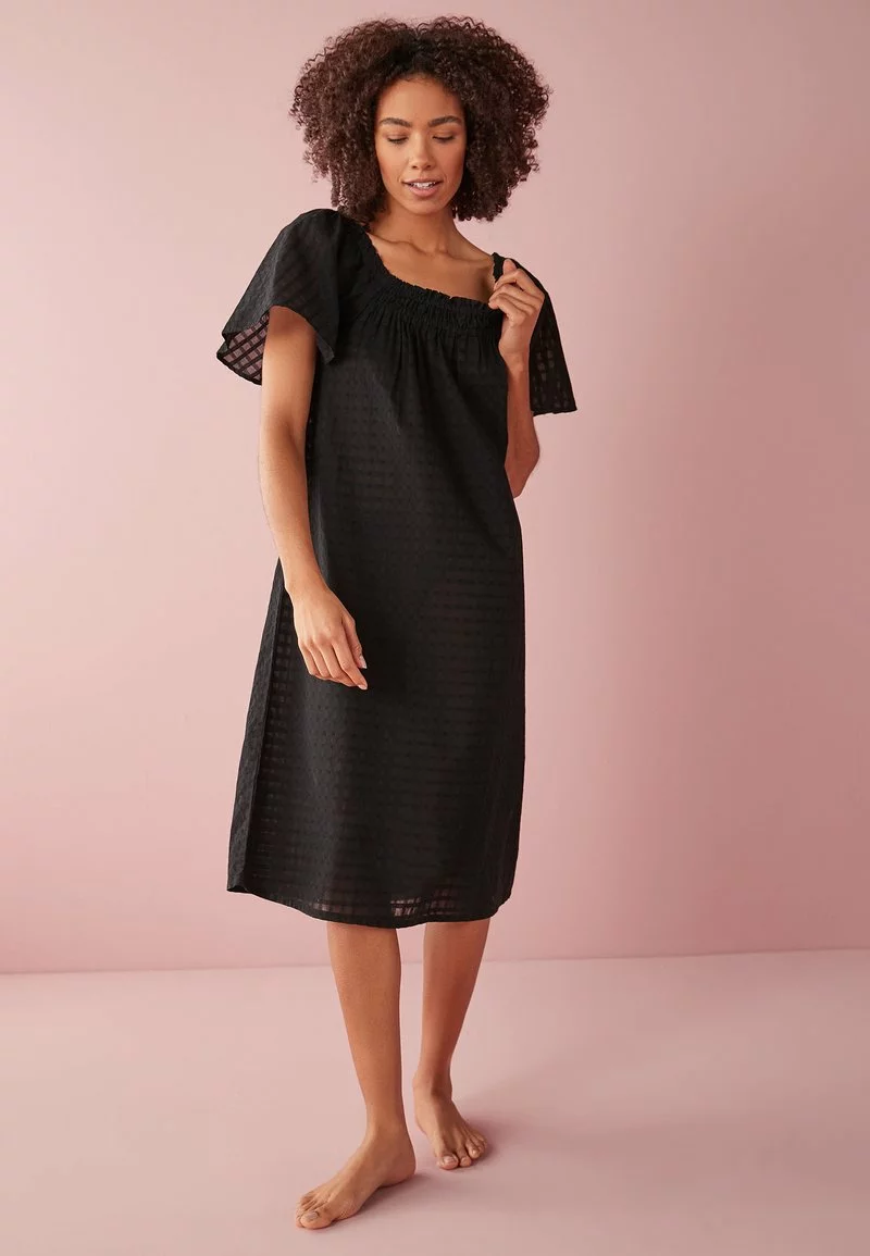 Next Damen Nachthemd - Black 1 Next Damen Nachthemd - Black