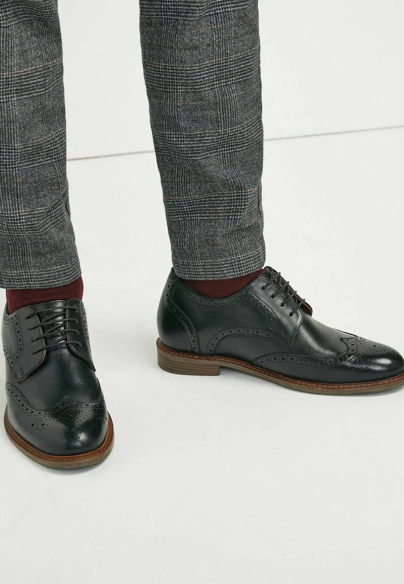 Next Herren RISE BROGUE - Business-Schnürer - Black 1 Next Herren RISE BROGUE - Business-Schnürer - Black