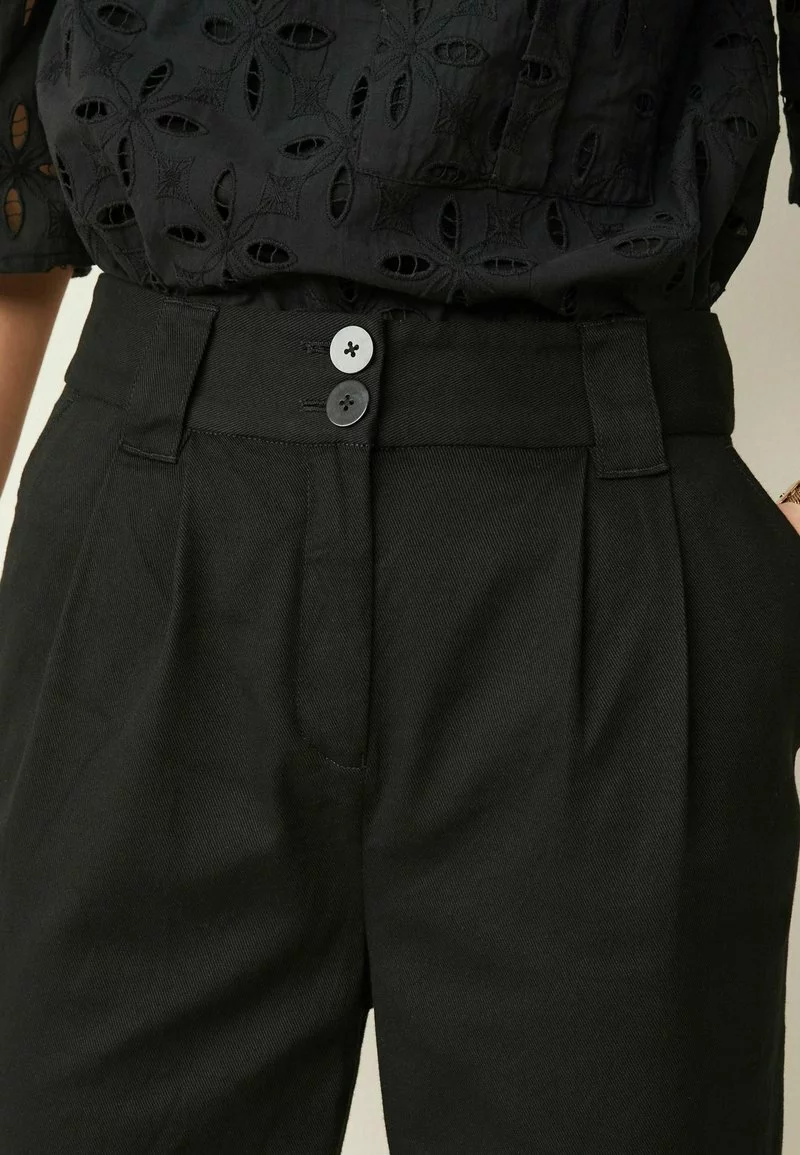 Next Damen IM TAPERED FIT - Chino - Black 4 Next Damen IM TAPERED FIT - Chino - Black – Bild 4