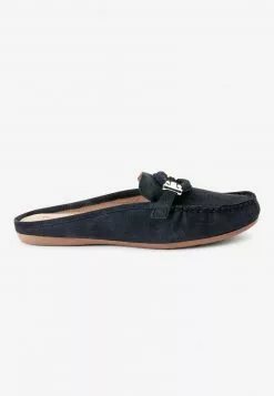 Next DRIVER - Pantolette Flach - Dark Blue | Damen