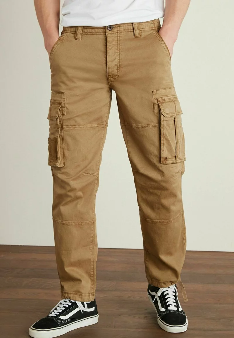 Next Herren AUTHENTIC BLEND - Cargohose - Sand Natural 1 Next Herren AUTHENTIC BLEND - Cargohose - Sand Natural