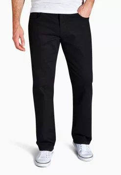 Next Herren Jeans Straight Leg - Black