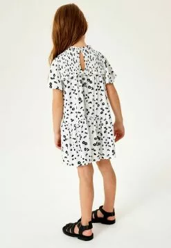 Next Kinder SLEEVE - Freizeitkleid - White Black Print -Next Großes Kaufhaus ab22199241ea4ecb9b8764d30d9edf10