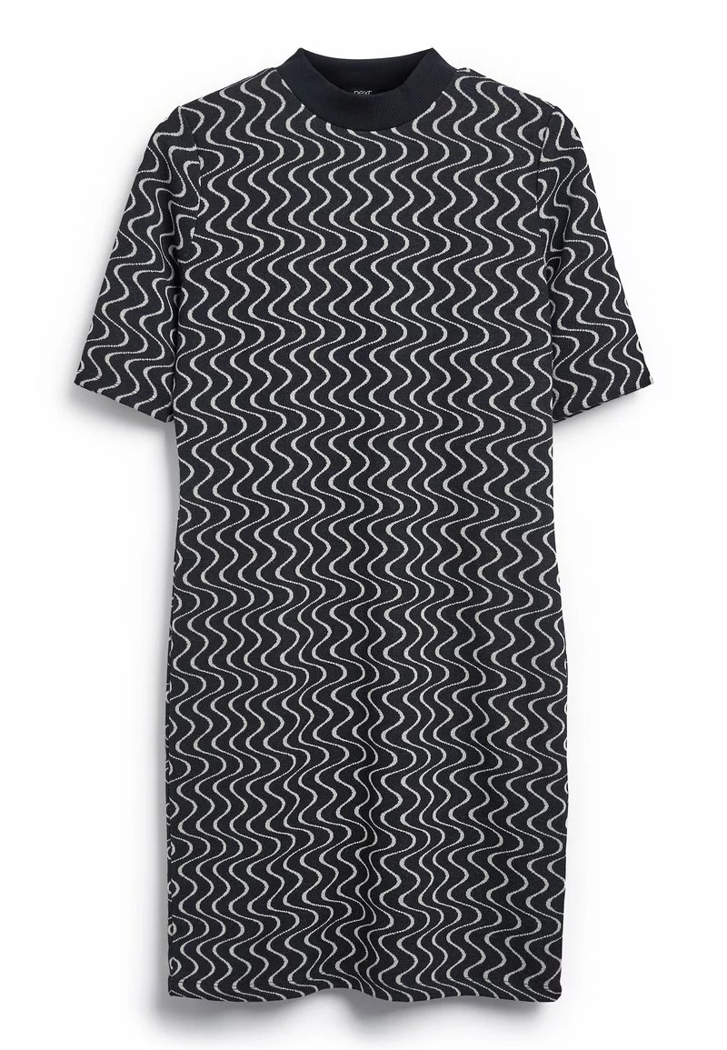 Next Damen SHORT SLEEVE - Strickkleid - Black 5 Next Damen SHORT SLEEVE - Strickkleid - Black – Bild 5