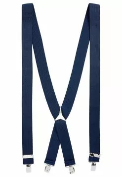 Next BLACK WIDE HERRINGBONE BRACES - Gürtel - Blue | Herren