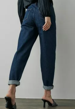 Next Damen Jeans Tapered Fit - Dark Blue Denim -Next Großes Kaufhaus ac8a8a229d7d4c8481d39c1471282f6c
