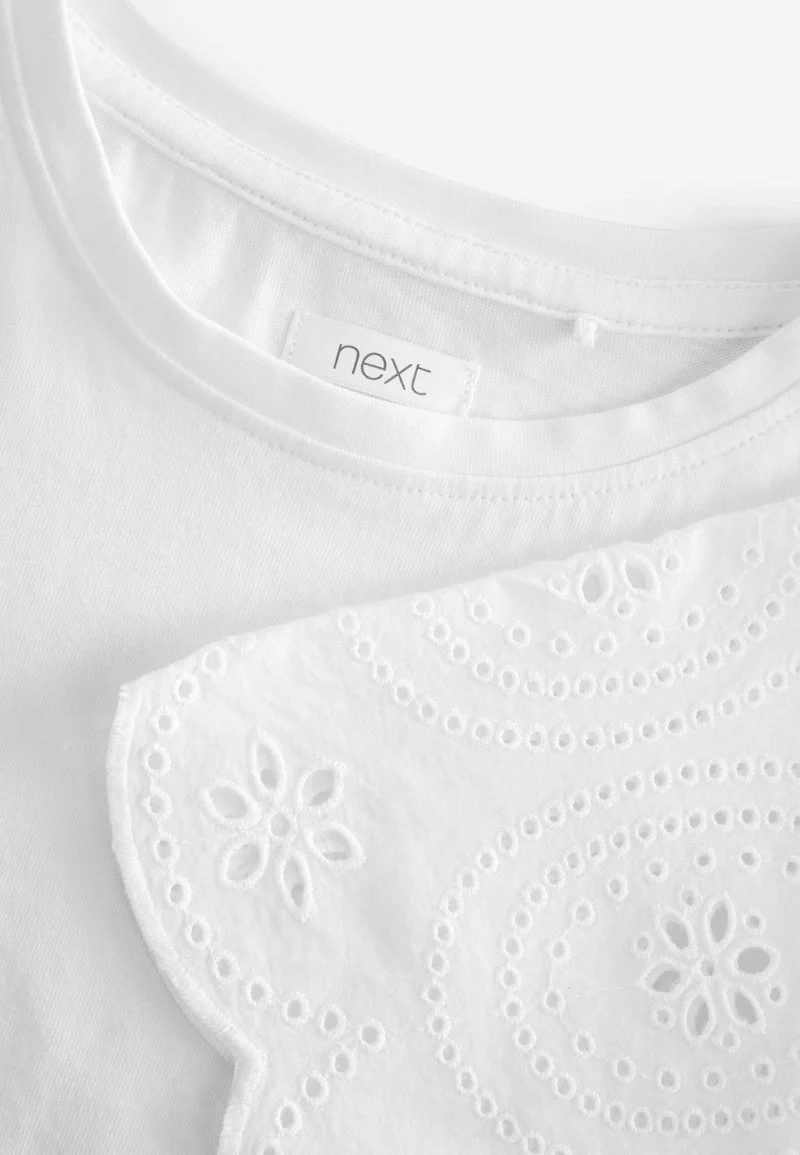 Next Kinder T-Shirt Basic - White 5 Next Kinder T-Shirt Basic - White – Bild 5