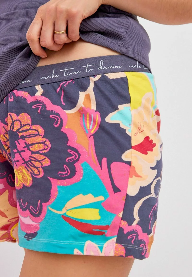 Next Damen Nachtwäsche Set - Grey Floral 3 Next Damen Nachtwäsche Set - Grey Floral – Bild 3