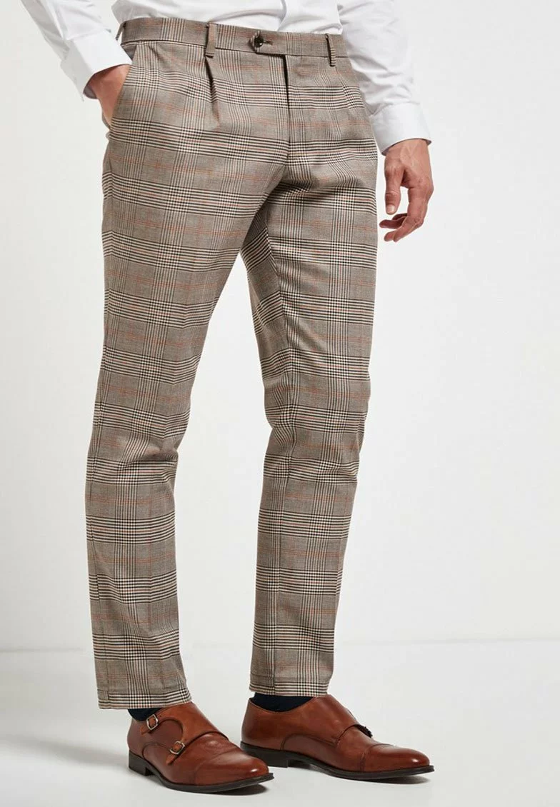 Next Herren Stoffhose - Beige 1 Next Herren Stoffhose - Beige