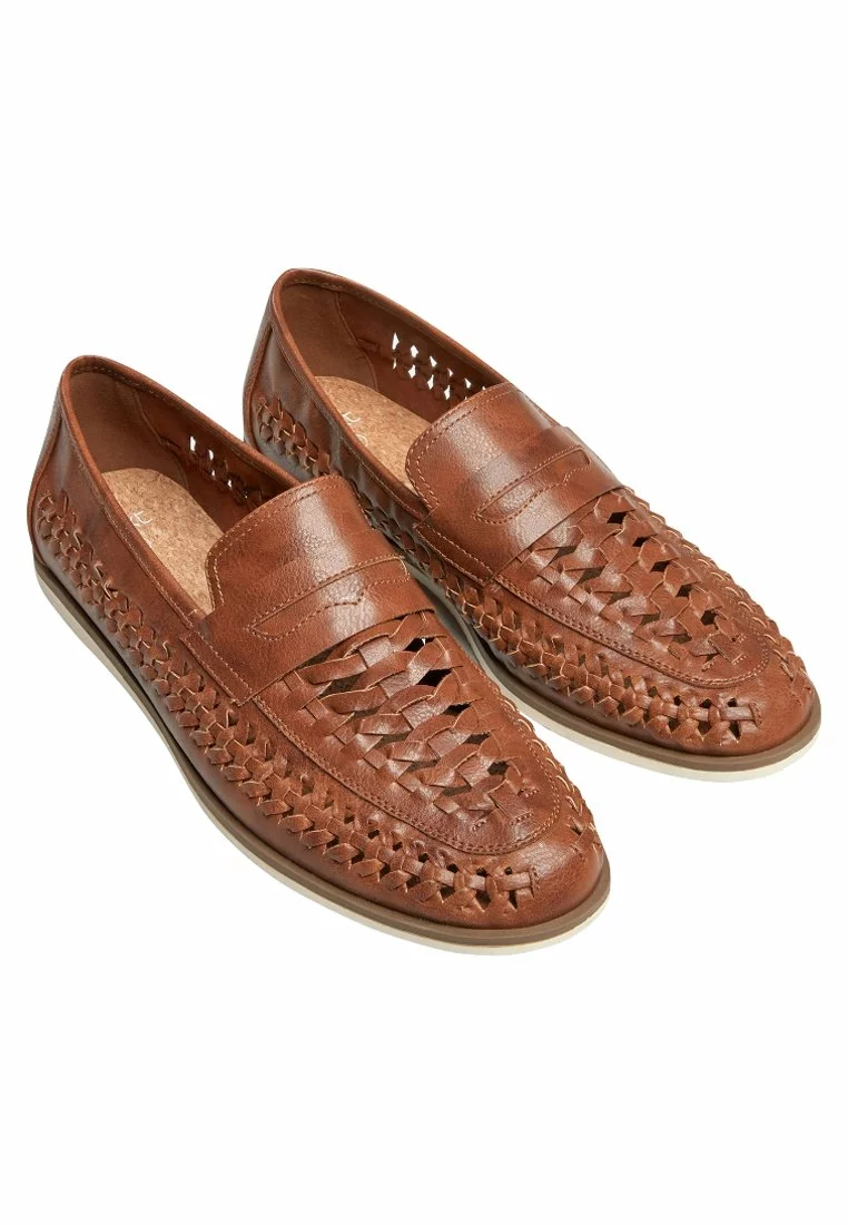 Next Herren WEAVE - Slipper - Tan 3 Next Herren WEAVE - Slipper - Tan – Bild 3