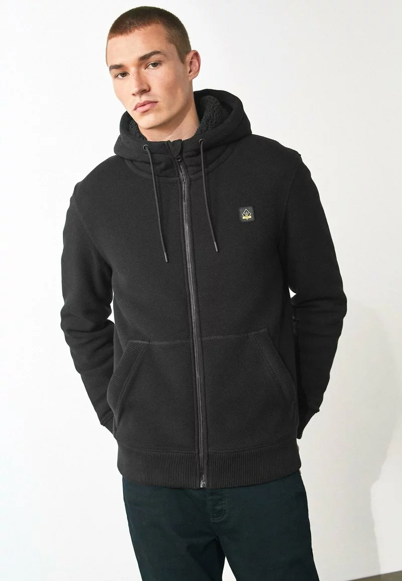Next Herren UTILITY - Sweatjacke - Black 1 Next Herren UTILITY - Sweatjacke - Black