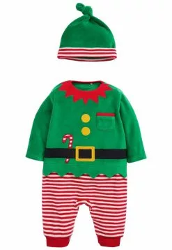 Next Unisex CHRISTMAS SET - Strampler - Green