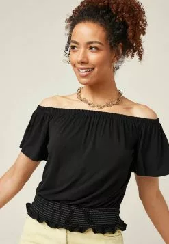 Next BARDOT - T-Shirt Print - Black | Damen