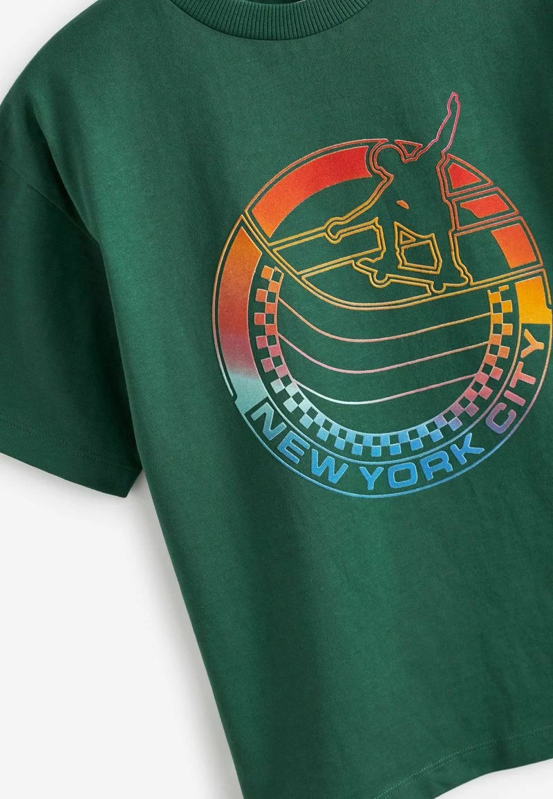 Next Kinder SHORT SLEEVE GRAPHIC - T-Shirt Print - Green Rainbow Skate 3 Next Kinder SHORT SLEEVE GRAPHIC - T-Shirt Print - Green Rainbow Skate – Bild 3