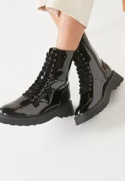 Next Damen FOREVER COMFORT - Schnürstiefelette - Black