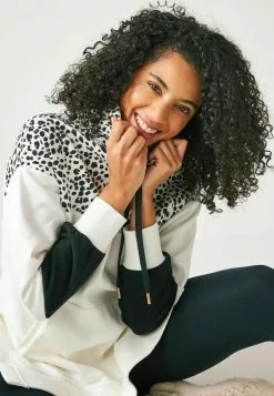 Next Damen LONGLINE - Kapuzenpullover - Ecru Cream Colourblock 7 Next Damen LONGLINE - Kapuzenpullover - Ecru Cream Colourblock -Next Großes Kaufhaus ade1286ea630400793a20e291dc15af9