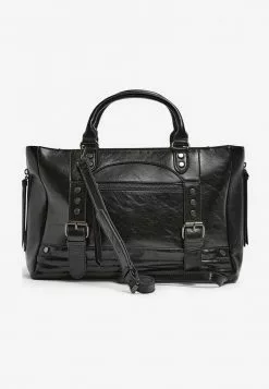 Next Damen DETAIL HELD WITH STRAP - Handtasche - Black