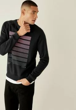 Next Herren GRAPHIC - Sweatshirt - Black