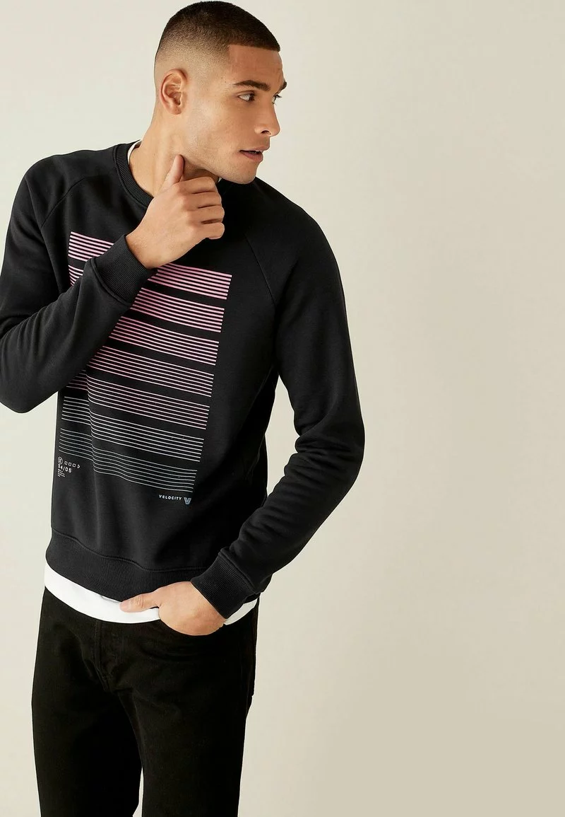 Next Herren GRAPHIC - Sweatshirt - Black 1 Next Herren GRAPHIC - Sweatshirt - Black