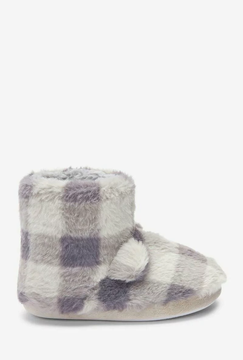 Next Kinder Hausschuh - Grey 1 Next Kinder Hausschuh - Grey