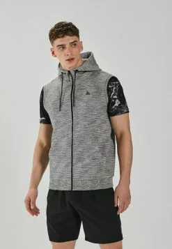 Next Herren SLEEVELESS - Sweatjacke - Grey Marl