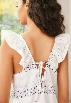 Next Damen BRODERIE SLIP - Nachthemd - White/blue 8 Next Damen BRODERIE SLIP - Nachthemd - White/blue -Next Großes Kaufhaus af5aafa3843d4ae58cdfe71d371d363c