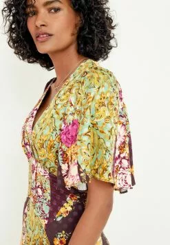 Next Damen FLUTTER SLEEVE MIDI - Freizeitkleid - Multicoloured -Next Großes Kaufhaus afd00eba26e04a30a1b7dbb6a8efd4a8