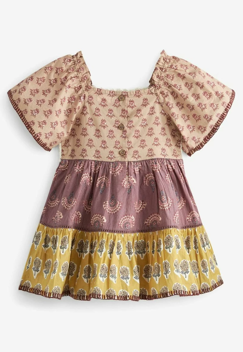 Next Kinder Strickpullover - Pink Patchwork 2 Next Kinder Strickpullover - Pink Patchwork – Bild 2