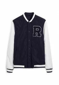 Next Herren Bomberjacke - Navy Blue White