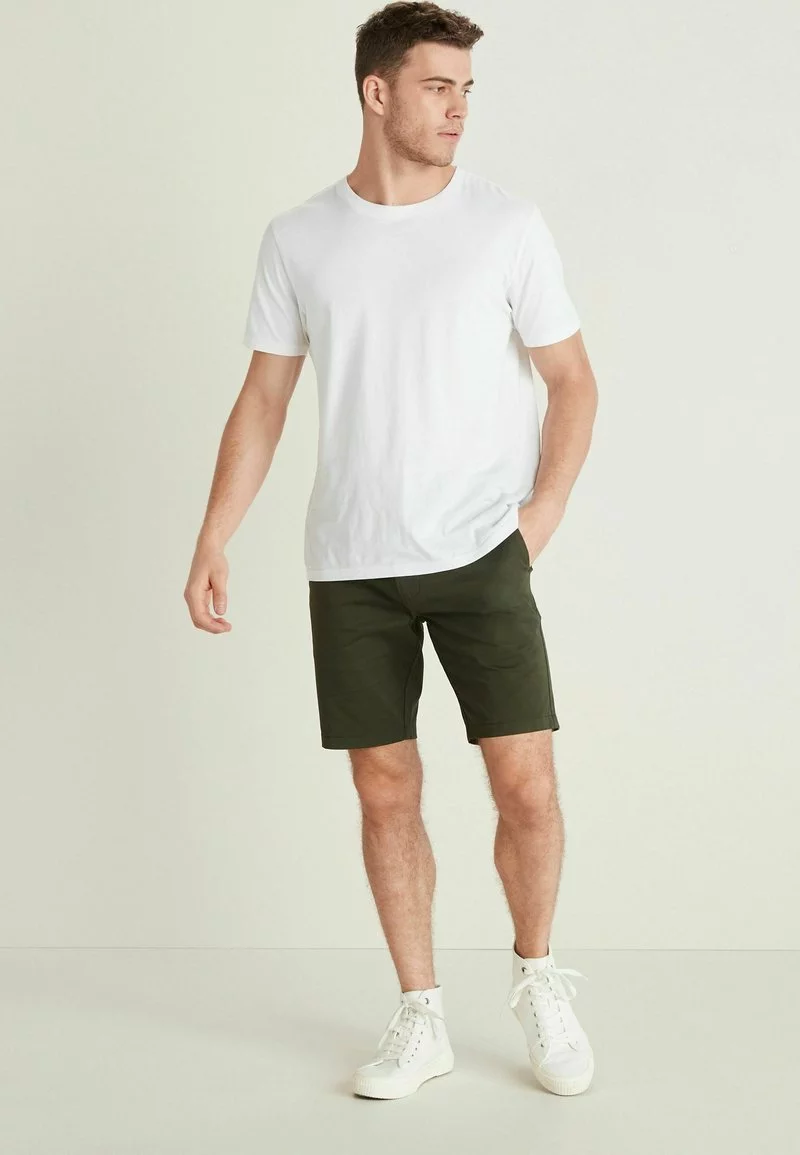 Next Herren SLIM FIT - Shorts - Dark Green 2 Next Herren SLIM FIT - Shorts - Dark Green – Bild 2