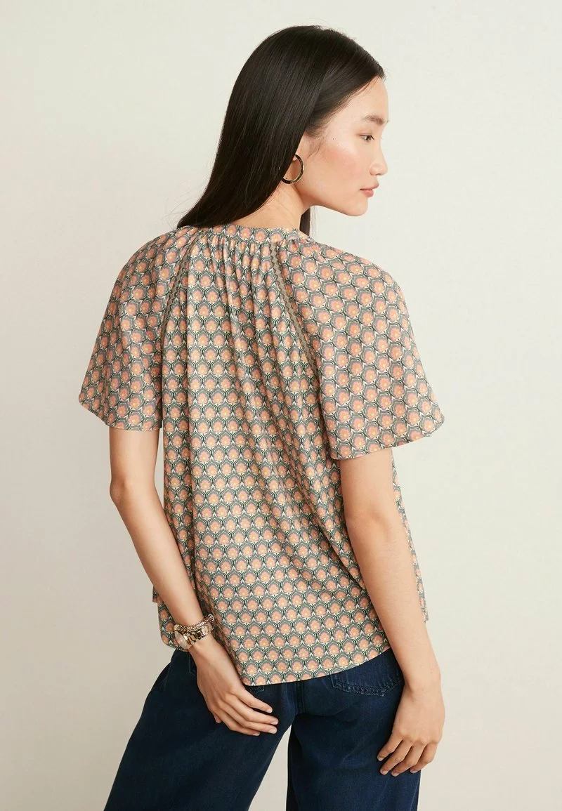 Next Damen VOLUME SHORT SLEEVE TOP - Bluse - Pink 2 Next Damen VOLUME SHORT SLEEVE TOP - Bluse - Pink – Bild 2