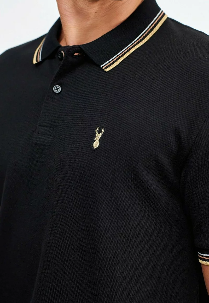 Next Herren TIPPED REGULAR FIT - Poloshirt - Black 3 Next Herren TIPPED REGULAR FIT - Poloshirt - Black – Bild 3