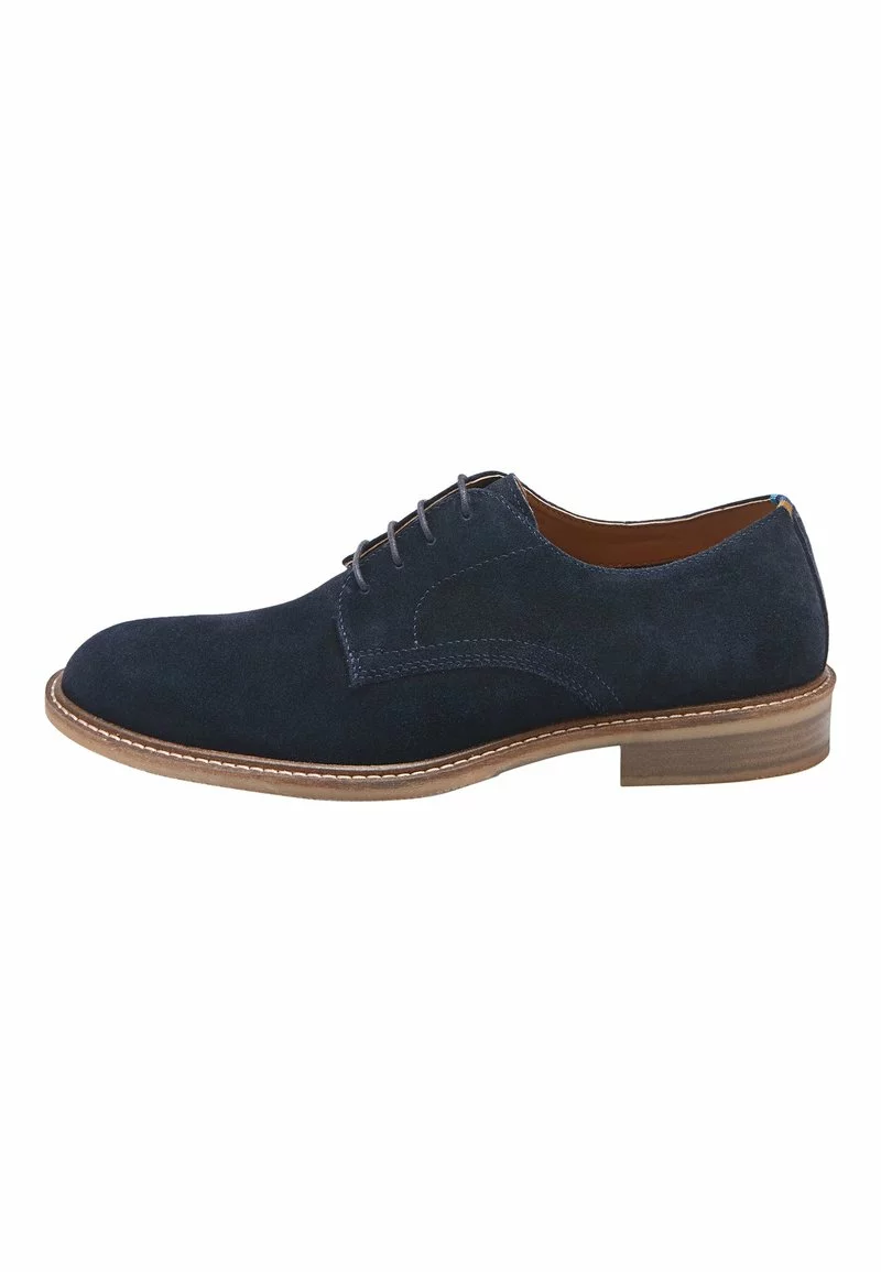Next NAVY SUEDE DERBY SHOES - Business-Schnürer - Blue | Herren 1 Next NAVY SUEDE DERBY SHOES - Business-Schnürer - Blue | Herren