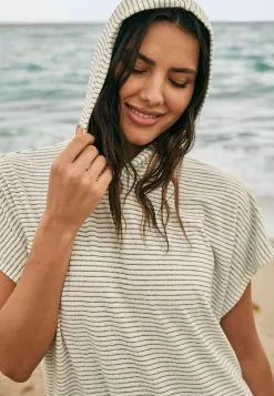 Next PONCHO - Strandaccessoire - White Stripe | Damen -Next Großes Kaufhaus b314067dd0c5409fa4a0871dff24f63d