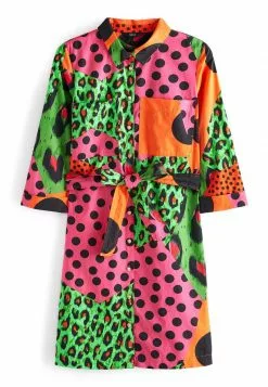 Next Damen Blusenkleid - Multi Spliced Print -Next Großes Kaufhaus b3393649cb63492da06b61d06a3564f3