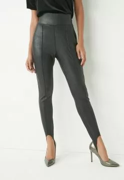 Next Damen STIRRUP - Leggings - Hosen - Mottled Black