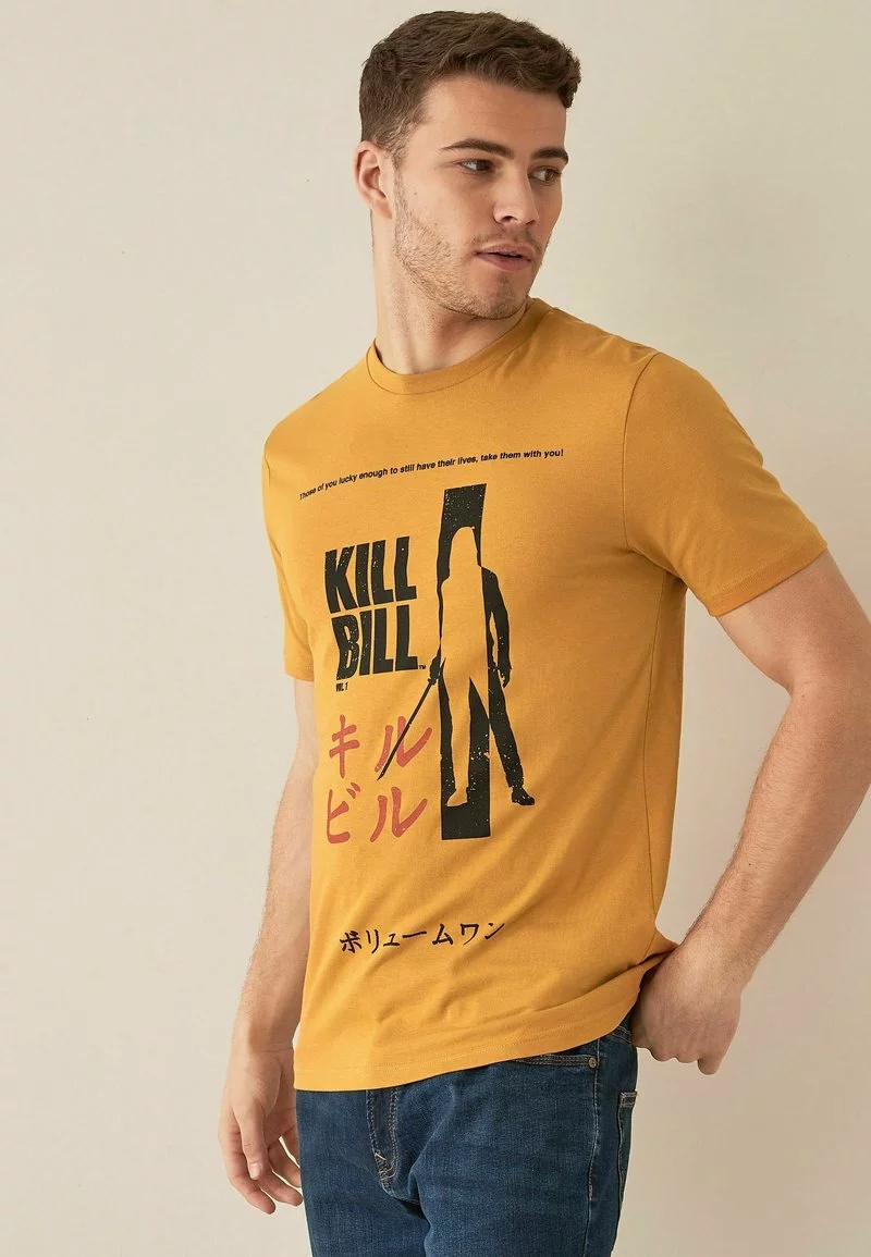 Next Herren 3 PACK - T-Shirt Print - Black 1 Next Herren 3 PACK - T-Shirt Print - Black