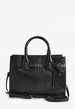 Next Damen STRUCTURED - Handtasche - Black
