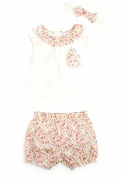 Next Kinder 3SET - Shorts - Pink Baby Ditsy Floral
