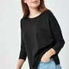 Next Damen Langarmshirt - Black