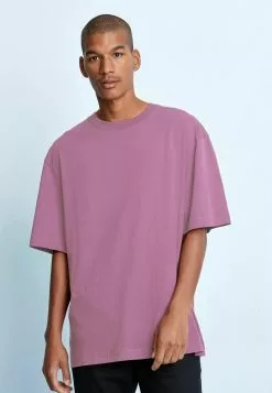 Next Herren T-Shirt Basic - Lilac Purple
