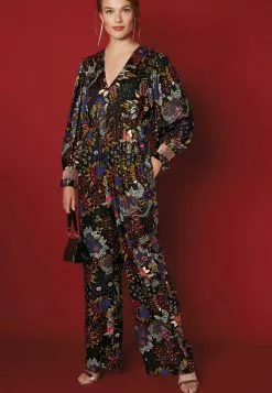 Next Damen CELIA BIRTWELL VOLUME SLEEVE - Jumpsuit - Black