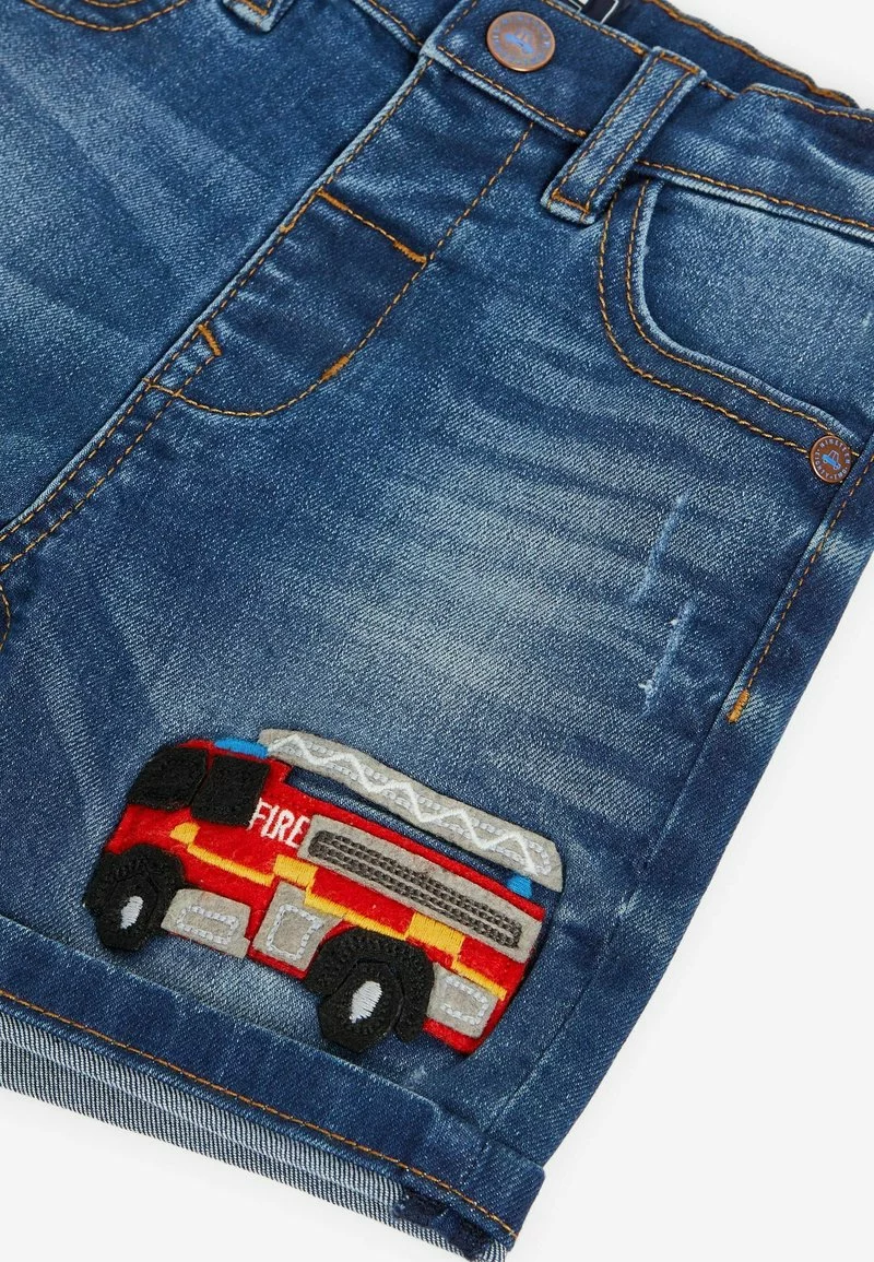 Next Kinder Jeans Shorts - Mid Blue Fire Engine 5 Next Kinder Jeans Shorts - Mid Blue Fire Engine – Bild 5